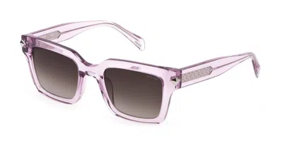 Police Splf32 06mh Men's Sunglasses Pink Size 50