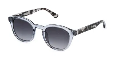 Police Spll82 Origins 60 04g0 Men's Sunglasses Grey Size 50 In Multi
