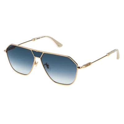 Police Spll89 Sunglasses In Gold