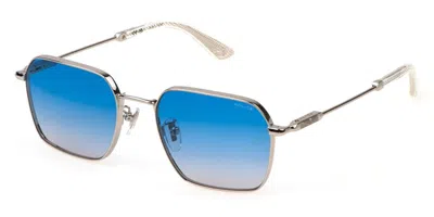 Police Spln41 Horizon 10 0579 Men's Sunglasses  Size 55