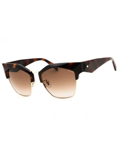 Police Spln59 Sunglasses In Brown