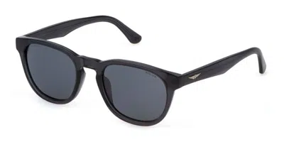 Police Splp22e Origins Lite 31 Polarized 705p Men's Sunglasses Grey Size 53