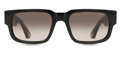Police Splp24 Origins Maxi 1 0700 Men's Sunglasses Black Size 54