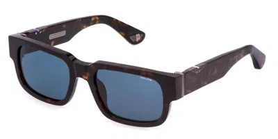 Police Splp24 Origins Maxi 1 0722 Men's Sunglasses Tortoiseshell Size 54