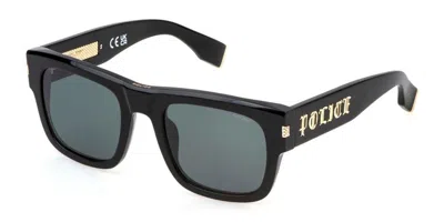Police Splp33e G.o.a.t. 2 700y Men's Sunglasses Black Size 54