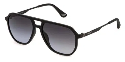 Police Splq81 Origins Lite 35 0u28 Occhiali Da Sole Neri Per Uomo In Black