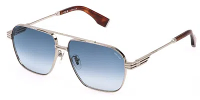 Police Splq91 Mercury 1 0579 Men's Sunglasses Silver Size 60 In Multi