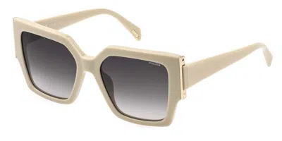 Police Splr21 Secret 1 0702 Occhiali Da Sole Bianchi Per Donna