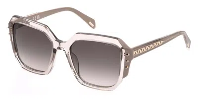 Police Splr23e Superstar 3 07t1 Occhiali Da Sole Marroni Per Donna