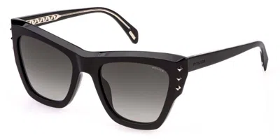 Police Splr24 Superstar 4 0700 Occhiali Da Sole Neri Per Donna In Black