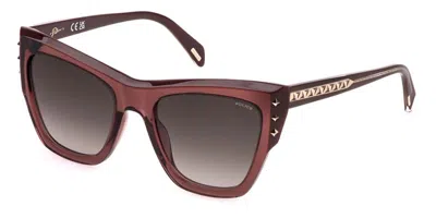 Police Splr24e Superstar 4 06pp Occhiali Da Sole Rosa Per Donna