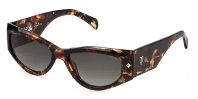 Police Splr25 New Dawn 3 0v34 Women's Sunglasses Tortoiseshell Size 57 In Brown