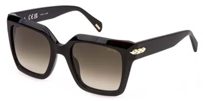 Police Splr26e New Dawn 4 700y Occhiali Da Sole Neri Per Donna In Black