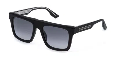 Police Splr47m Mercedes 0703 Men's Sunglasses Black Size 53