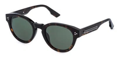 Police Splr48m Mercedes 0722 Women's Sunglasses Tortoiseshell Size 51
