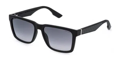 Police Splr49m Mercedes 0u28 Men's Sunglasses Black Size 57