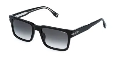 Police Splr75 Grind 2 0700 Occhiali Da Sole Neri Per Uomo In Black