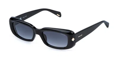 Police Splr94 Kaleidos 2 0700 Occhiali Da Sole Neri Per Donna In Black