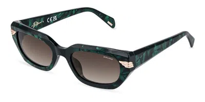 Police Splu06 Aura 3 0860 Women's Sunglasses  Size 54