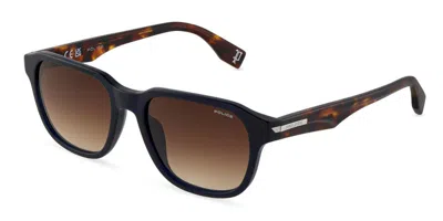 Police Splu67 Nerve 1 0v14 Men's Sunglasses  Size 55