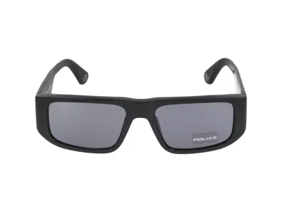 Police Eyewear In Black Sandblasted/matte