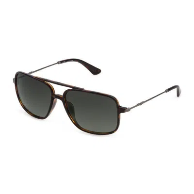 Police Sunglasses In Brown