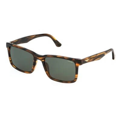 Police Sunglasses In Brown