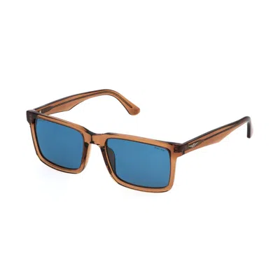 Police Sunglasses In Brown