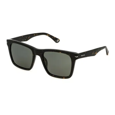 Police Sunglasses In Brown