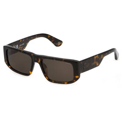 Police Sunglasses In Brown