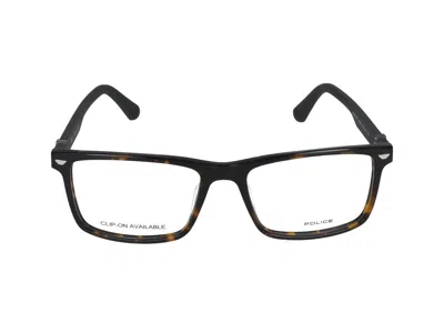 Police Sunglasses  Vplf74 0714 Avana Scura Lucida /17/145 In Black