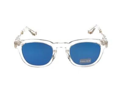 Police Sunglasses In Polished Crystal