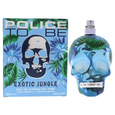 Police To Be Exotic Jungle Edt Spray For Men In Multi