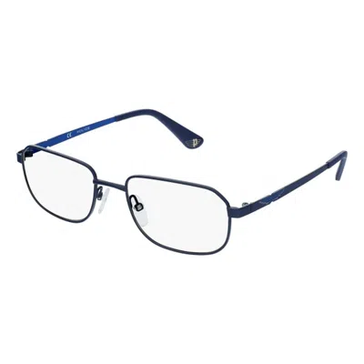 Police Unisex' Spectacle Frame  Vk561-490696 Gbby2 In Blue