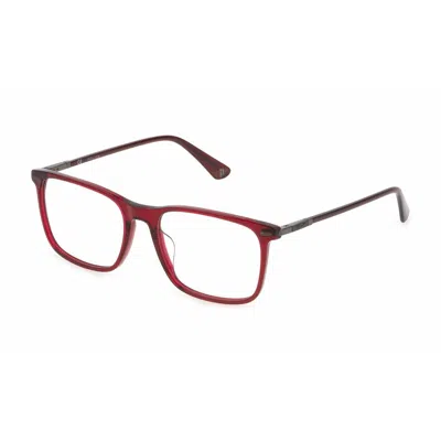 Police Unisex' Spectacle Frame  Vk563-510531 Gbby2 In Red
