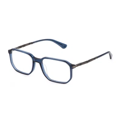 Police Unisex' Spectacle Frame  Vk563-510622 Gbby2 In Blue
