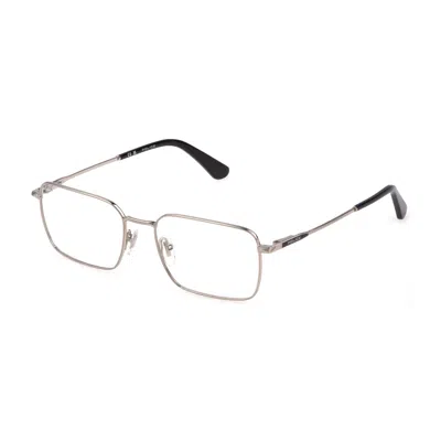 Police Unisex' Spectacle Frame  Vk567-510f94 Gbby2 In Metallic