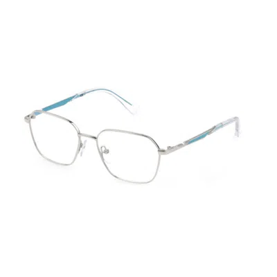 Police Unisex' Spectacle Frame  Vk567-51579t Gbby2 In Metallic