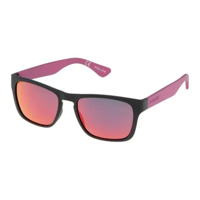 Police Unisex Sunglasses  S198854u28r Gbby2 In Pink
