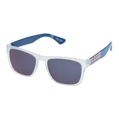 Police Unisex Sunglasses  S198854z69b Gbby2 In Blue