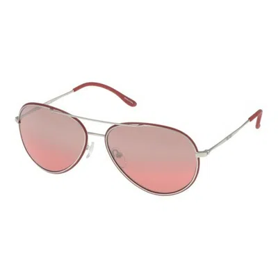 Police Unisex Sunglasses  S8299m 58q05x Gbby2 In Pink