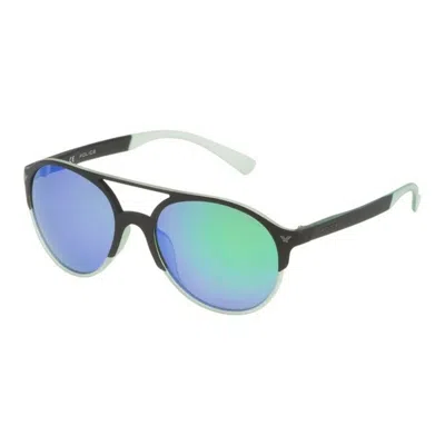 Police Unisex Sunglasses  Spl163 Gbby2 In Blue