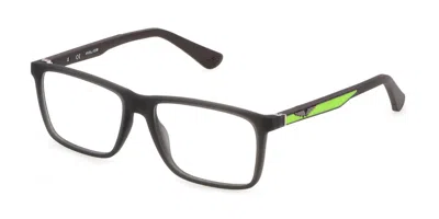 Police Vk112 Men's Glasses, Grey, Size 52 In Gray