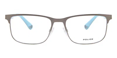 Police Vk571 Quest Jr 2 Men's Glasses, Grey, Size 50 In Gray