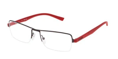 Police Vpl257 Anthem 2 Men's Glasses, Grey, Size 55 In Gray