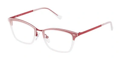 Police Vpl284 Triumph 3 Women's Glasses, Red, Size 51