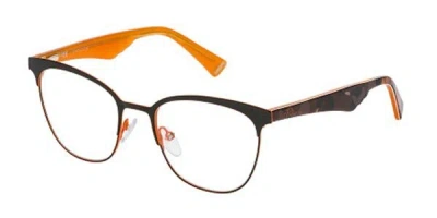 Police Vpl417 Savage 6 Women's Glasses, Orange, Size 51