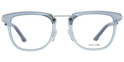 Police Vpl566 Halo 5 Men's Glasses, Grey, Size 48 In Gray
