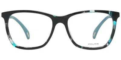 Police Vpl630 0ae8 Occhiali Da Vista Neri Per Uomo (solo Montatura) In Multi