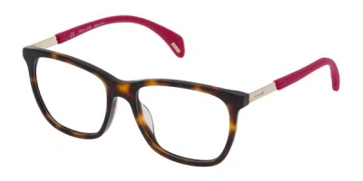 Police Vpl630 Sparkle 9 09aj Men's Glasses Tortoiseshell Size 51 - Free Lenses - Blue Light Block Available In Brown